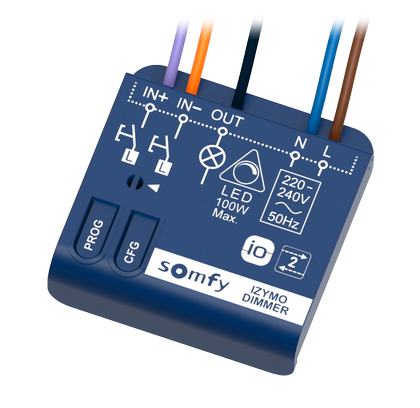 IZYMO DIMMER RECEIVER io - 1822663 - 3 - Somfy